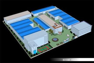 這樣的廠房3d圖用什么軟件畫比較好